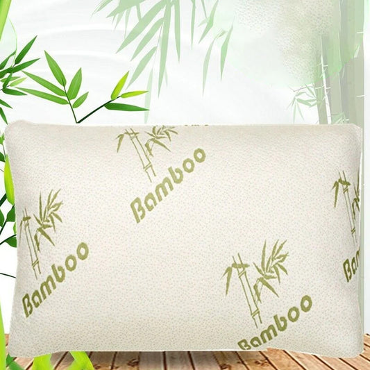 Bamboo Pillow Queen Size Shredded Memory Foam