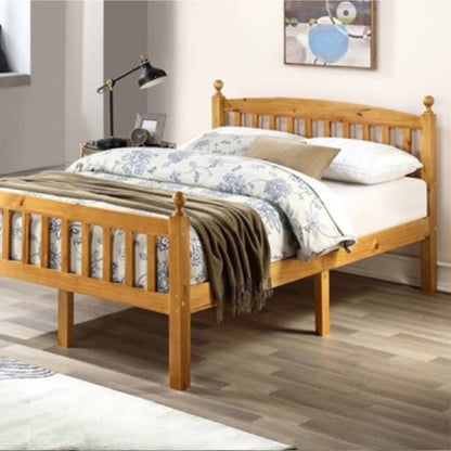 Go Green Woods Paloma Solid Wood Pine Full Bed with Headboard