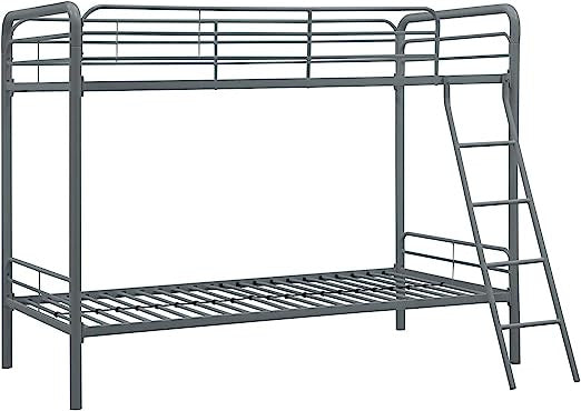 Go Green Woods Twin over Twin Metal Bunk Bed