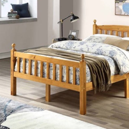 Go Green Woods Paloma Solid Wood Pine Full Bed with Headboard