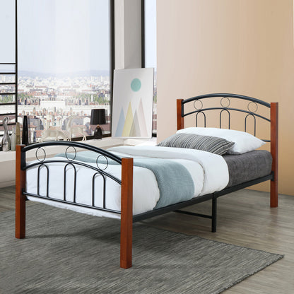 Go Green Woods Hercules Twin Size Platform Metal Bed Frame