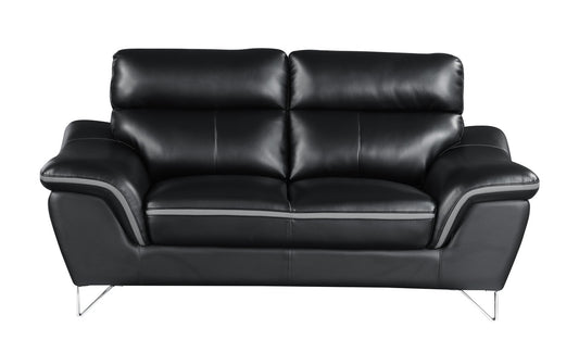 Seraphina Genuine Leather Loveseat