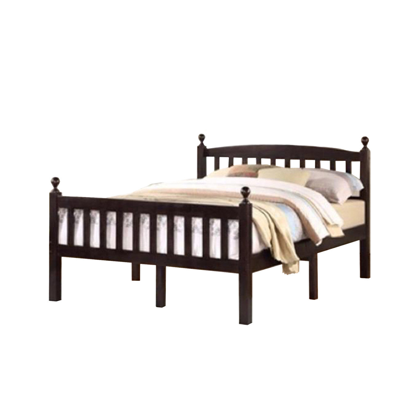 Go Green Woods Paloma Solid Wood Pine Full Bed with Headboard