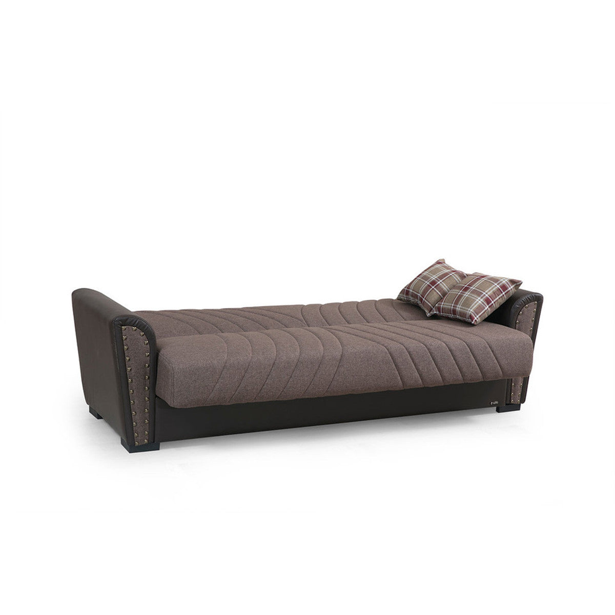 Salinas Brown Fabric Sofa Bed