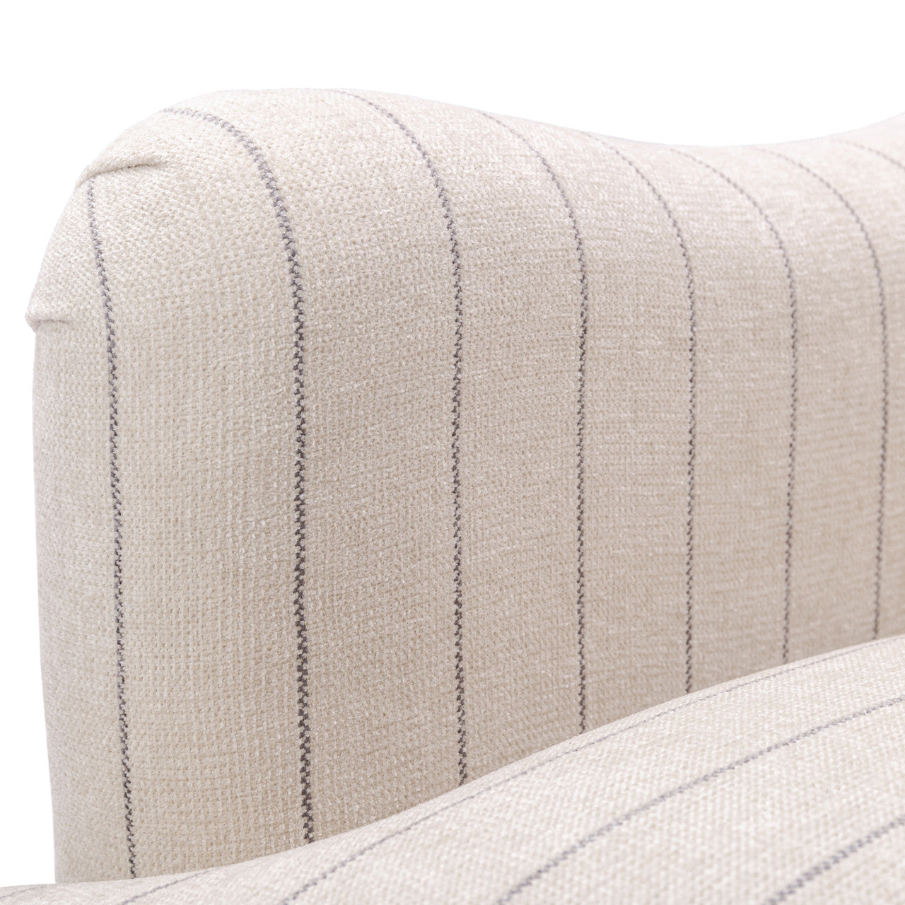 Sylvia Sea Oat Striped Accent Chair