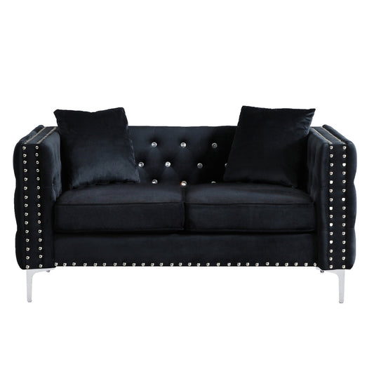 Velvet Loveseat Sofa