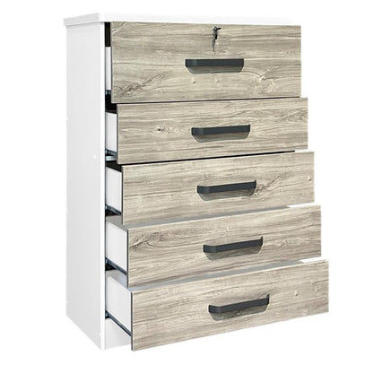 Go Green Woods Xia 5 Drawer Chest of Drawers