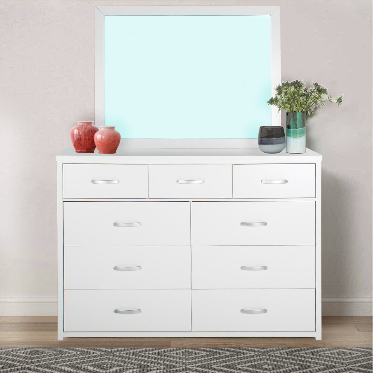 Go Green Woods Majestic Super Jumbo 9-Drawer Double Dresser