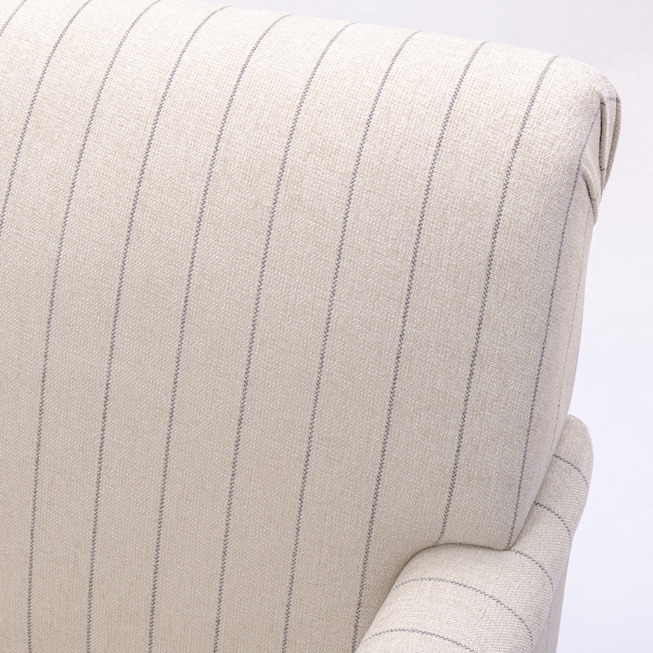 Sylvia Sea Oat Striped Accent Chair