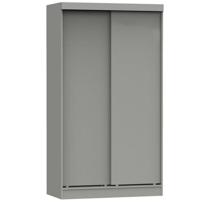 Go Green Woods Modern Wood Double Sliding Door Wardrobe