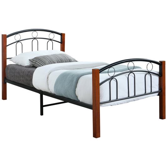 Go Green Woods Hercules Twin Size Platform Metal Bed Frame