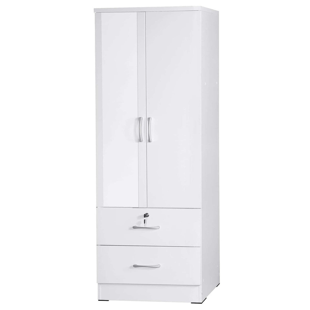 Go Green Woods Grace Armoire Wardrobe with Mirror & Drawers