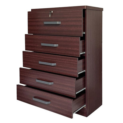 Go Green Woods Xia 5 Drawer Chest of Drawers