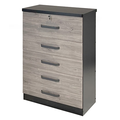 Go Green Woods Xia 5 Drawer Chest of Drawers