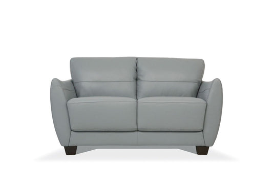 Serene Waters Loveseat in Watery Leather