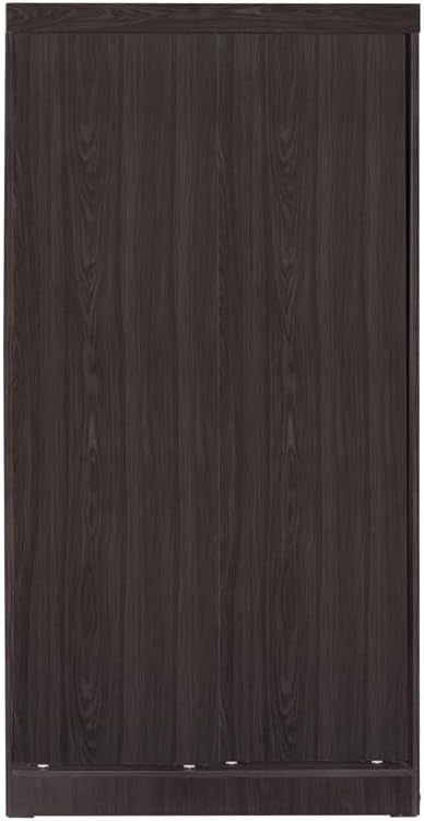 Go Green Woods Modern Wood Double Sliding Door Wardrobe