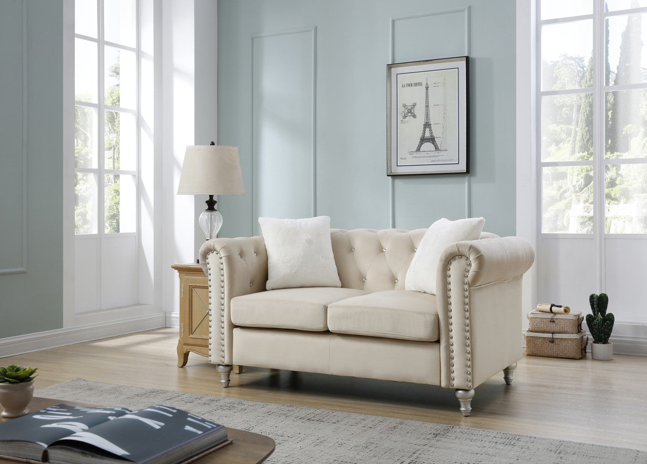 Beige Bliss Loveseat