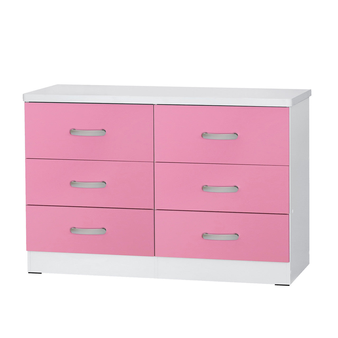 Go Green Woods Megan Wooden 6 Drawer Double Dresser