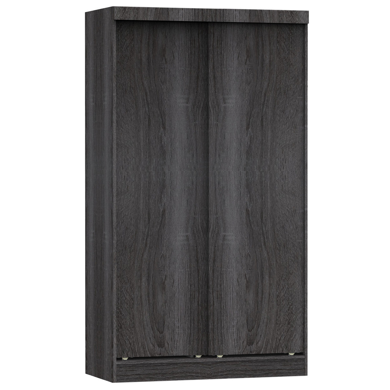 Go Green Woods Modern Wood Double Sliding Door Wardrobe