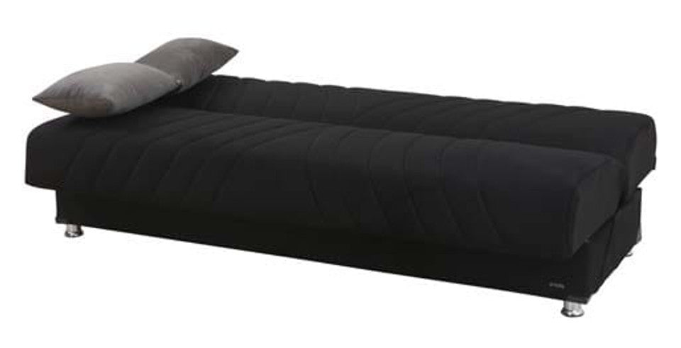 Wanda Black Fabric Sofa Bed