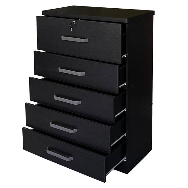 Go Green Woods Xia 5 Drawer Chest of Drawers