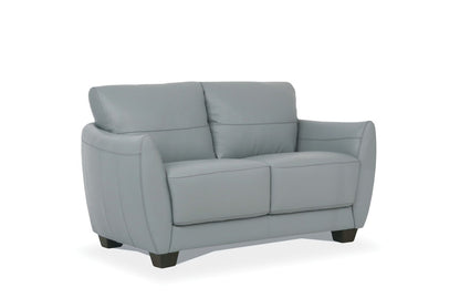 Serene Waters Loveseat in Watery Leather